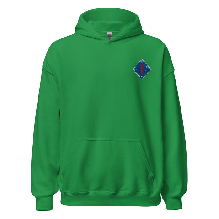 1st Marine Division Hoodie - Green