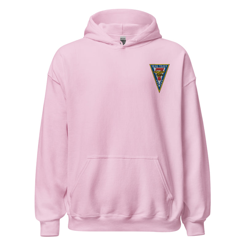 Seal Team 7 Hoodie - Light Pink