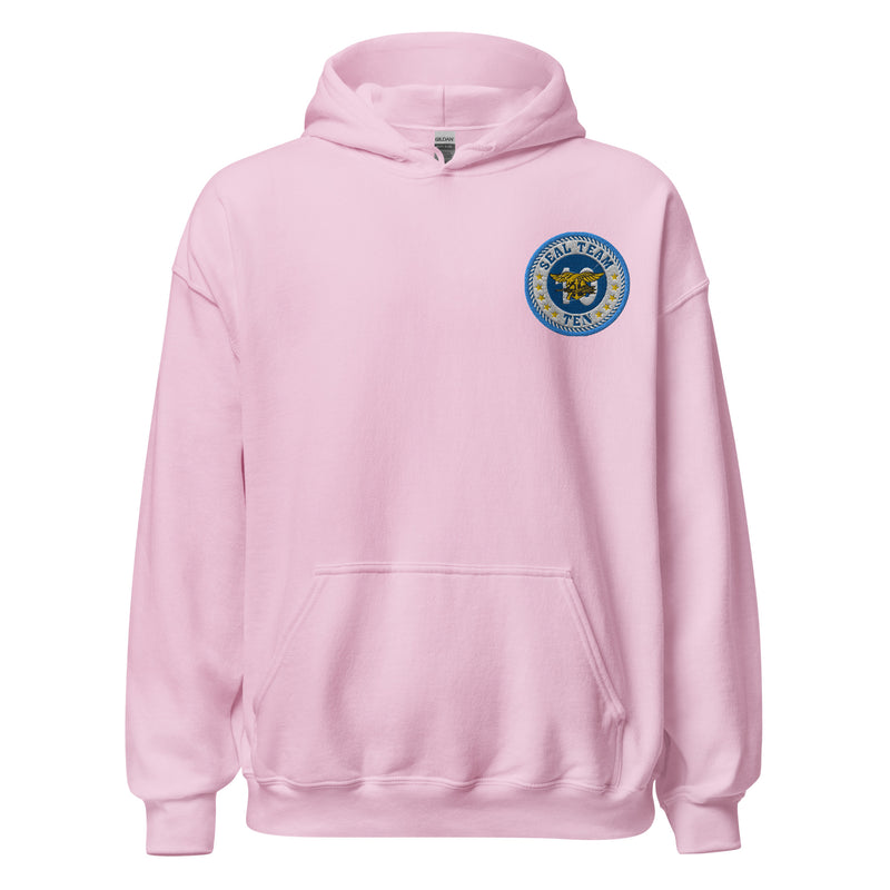 Seal Team 10 Hoodie - Light Pink