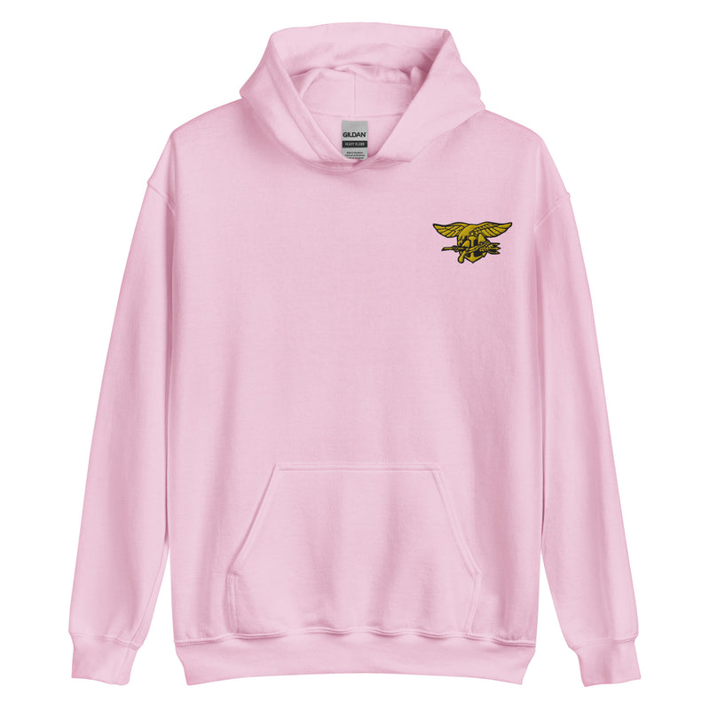 Navy Seals Hoodie - Light Pink