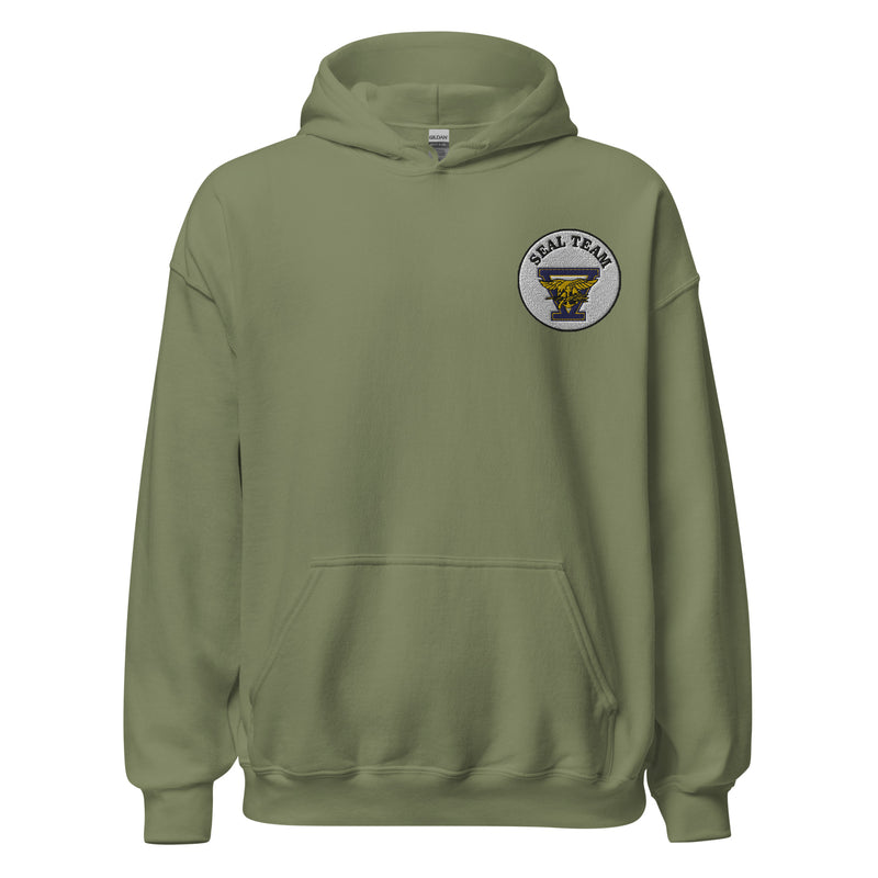 Seal Team 5 Hoodie - Military Green