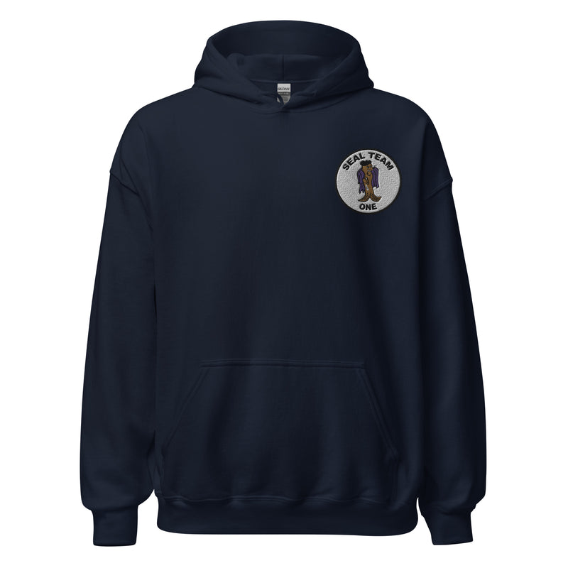Seal Team 1 Hoodie - Navy