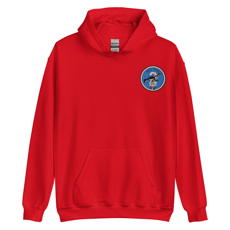 Seal Team 2 Hoodie - Red