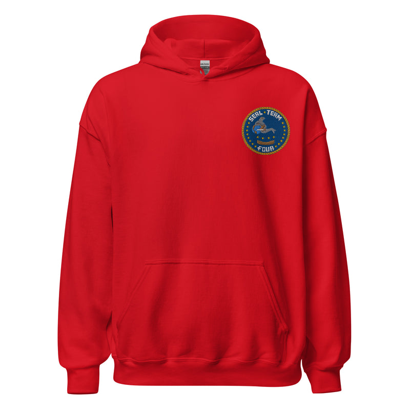Seal Team 4 Hoodie - Red