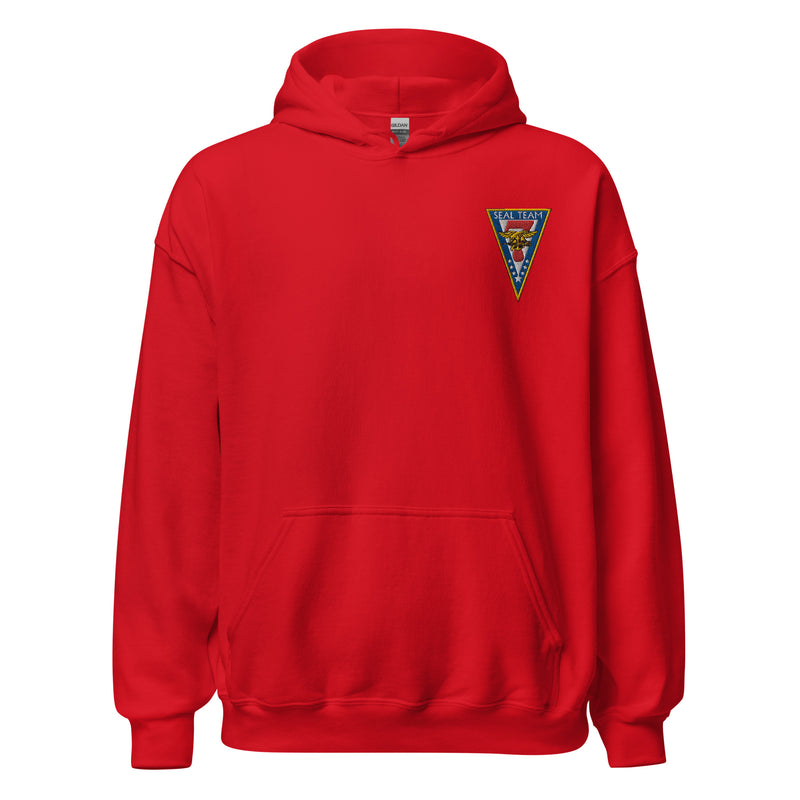 Seal Team 7 Hoodie - Red