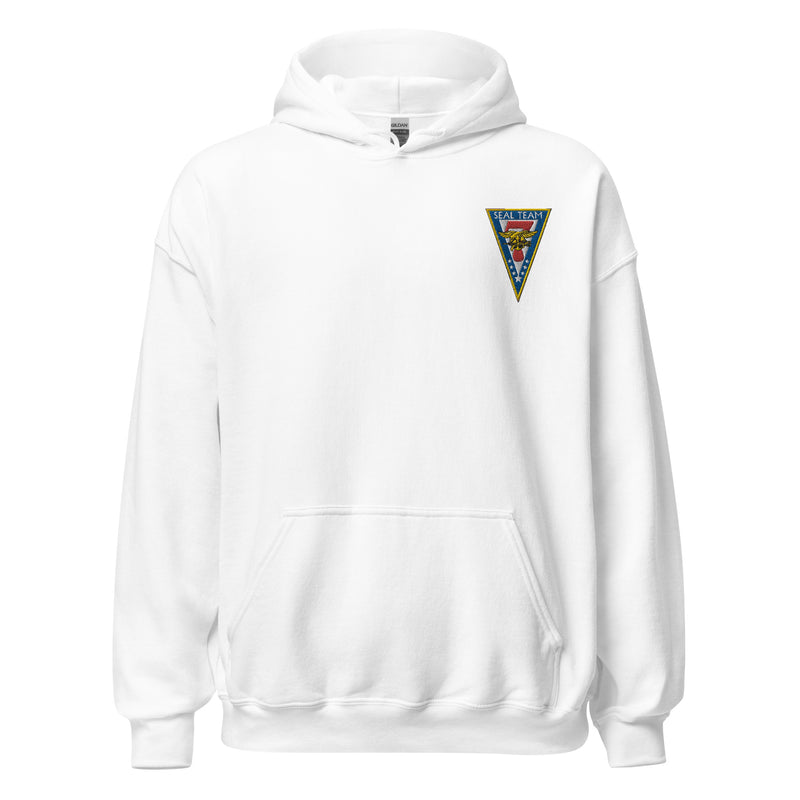 Seal Team 7 Hoodie - White