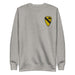 1st Cavalry Premium Sweatshirt - Carbon Grey
