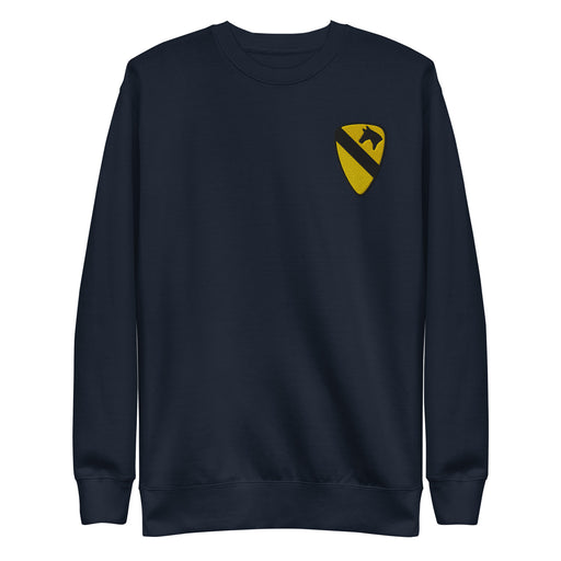 1st Cavalry Premium Sweatshirt - Navy
