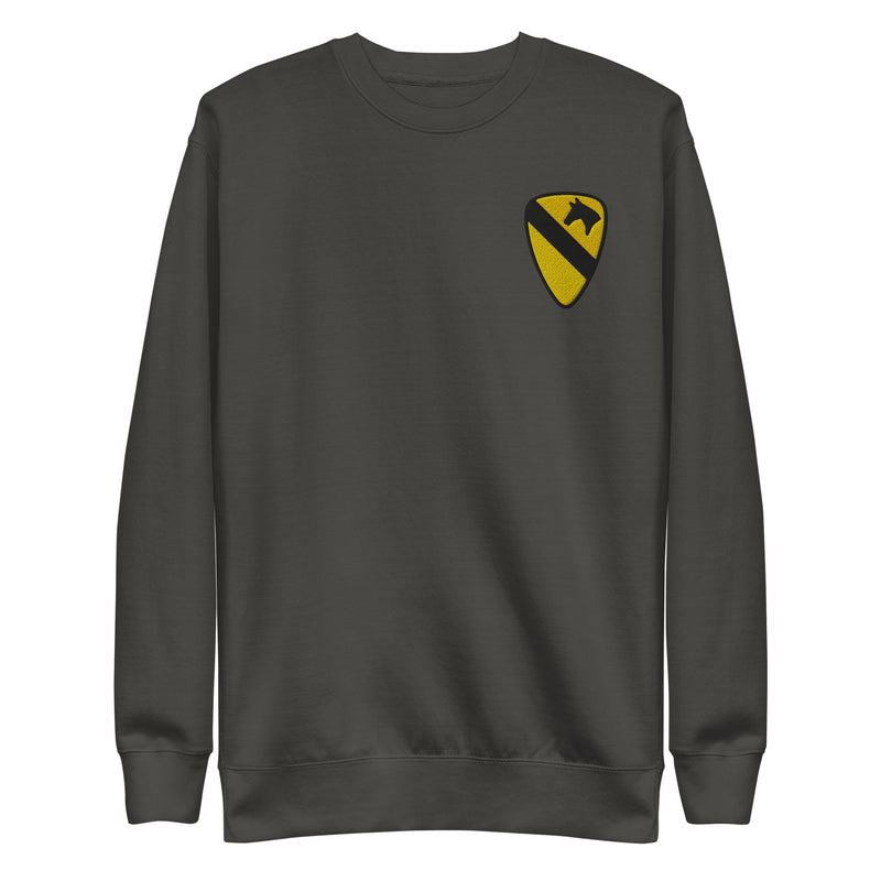 1st Cavalry Premium Sweatshirt - Vintage Black