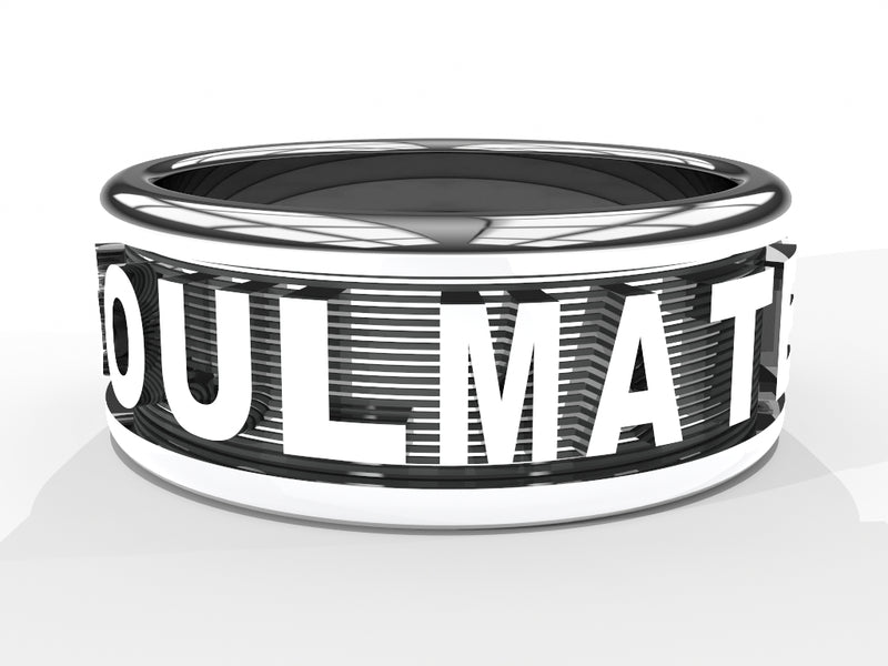 Sterling Silver Customized Celestial Wedding Band