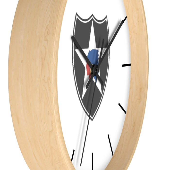 2nd Infantry Division Wall Clock