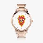 25th Infantry Division-46mm Automatic Steel Strap Gold Watch