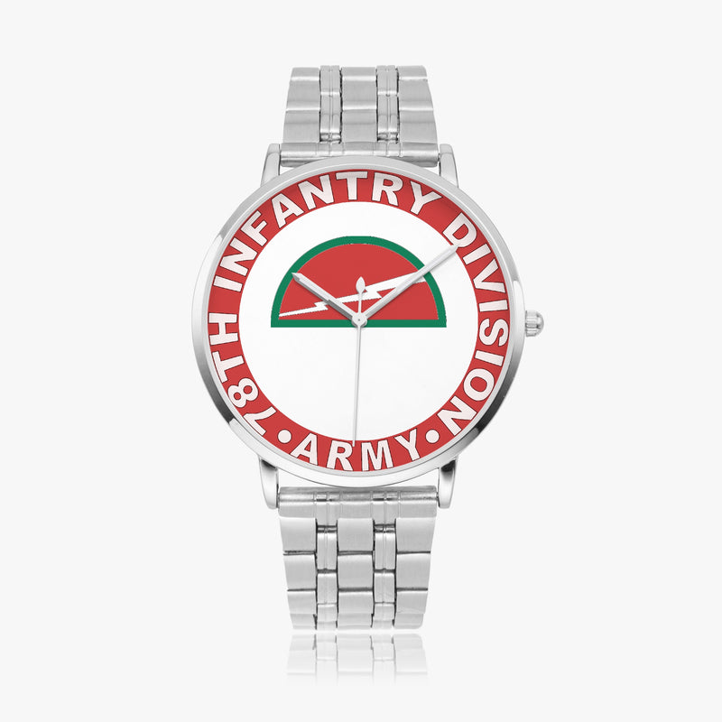 78th Infantry Division Silvertone Watch