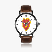 25th Infantry Division-46mm Automatic Watch with a Brown Leather Band