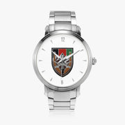 US Forces Afghanistan-46mm Automatic Steel Strap Silver Watch