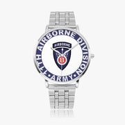 11th Airborne Division Silvertone Watch