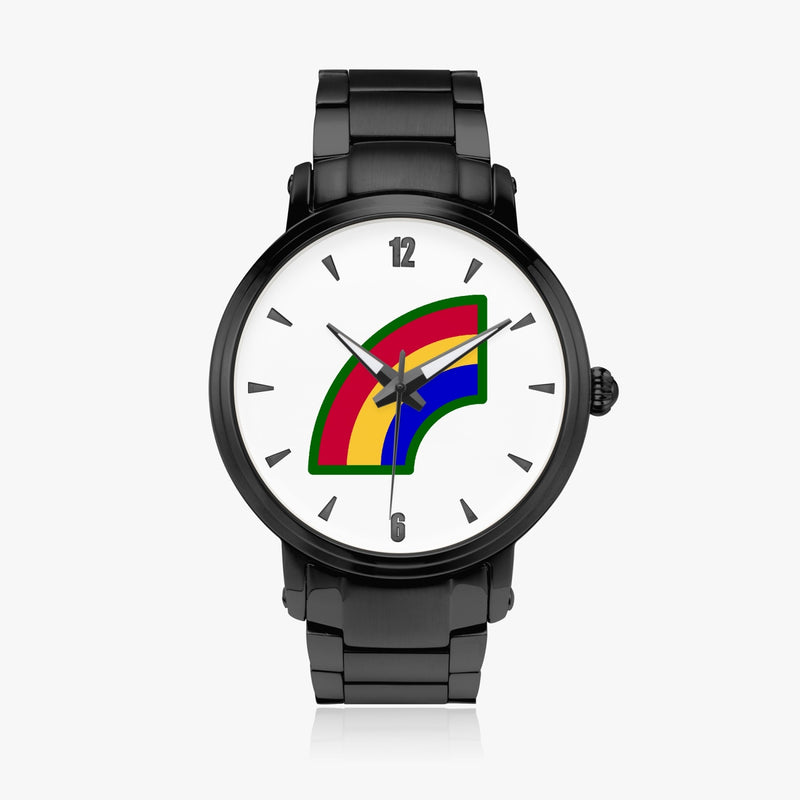 42nd Infantry Division-46mm Automatic Steel Strap Black Watch