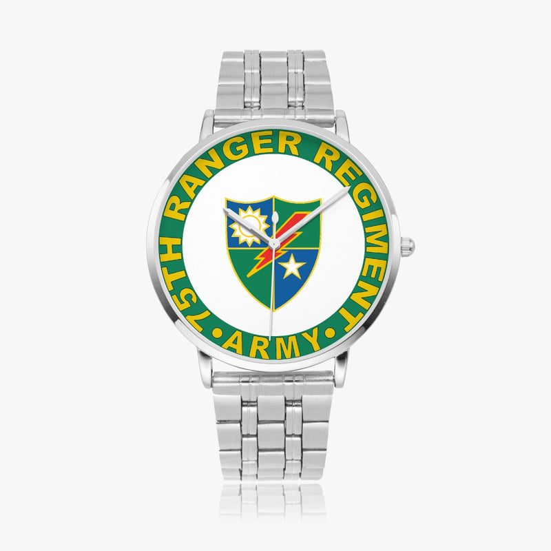 75th Ranger Regiment Silvertone Watch