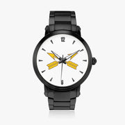 Special Forces-46mm Automatic Steel Strap Black Watch
