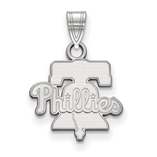 14kw MLB  Philadelphia Phillies Small Logo Pendant