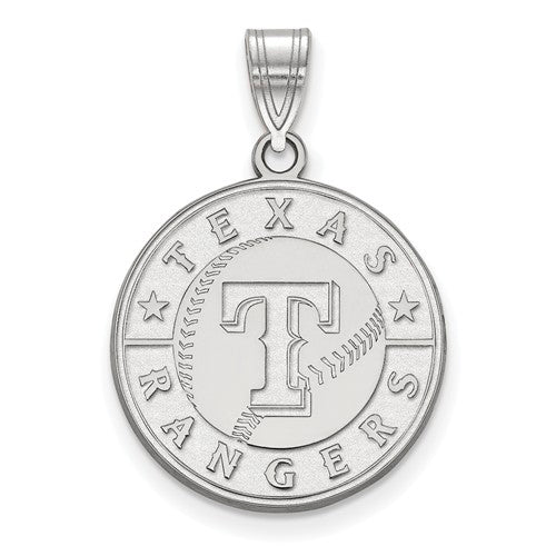 10kw MLB  Texas Rangers Large Logo Pendant