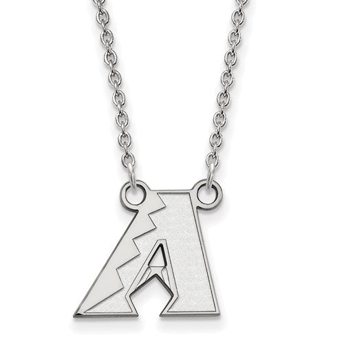 10kw MLB  Arizona Diamondbacks Sm Pendant w/Necklace