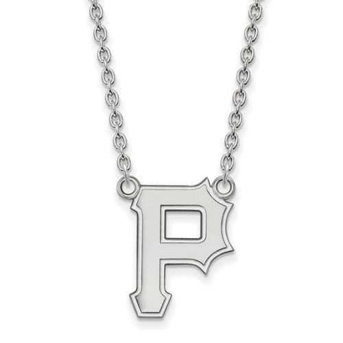 10kw MLB  Pittsburgh Pirates Large Pendant w/Necklace