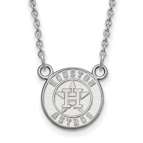 10kw MLB  Houston Astros Small Pendant w/Necklace