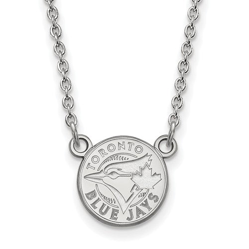 10kw MLB  Toronto Blue Jays Small Logo Pendant w/Necklace
