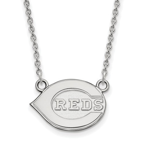10kw MLB  Cincinnati Reds Small Pendant w/Necklace
