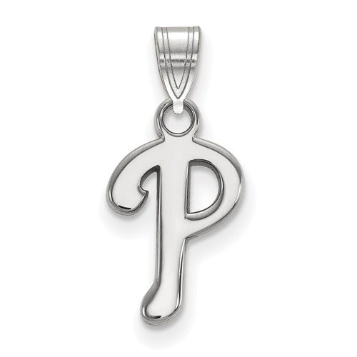 10kw MLB  Philadelphia Phillies Small  "P" Pendant