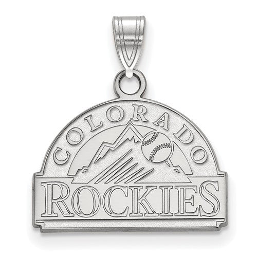 10kw MLB  Colorado Rockies Small Alternate Logo Pendant