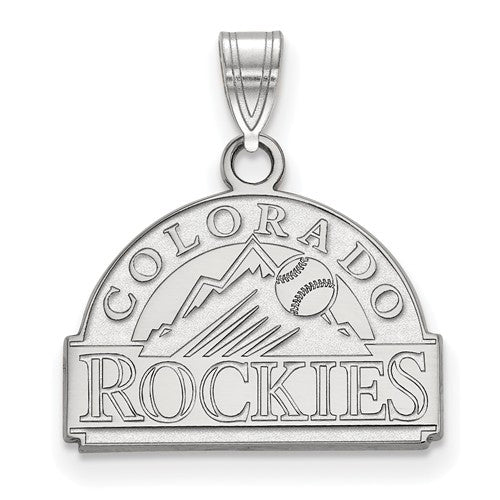 10kw MLB  Colorado Rockies Small Alternate Logo Pendant