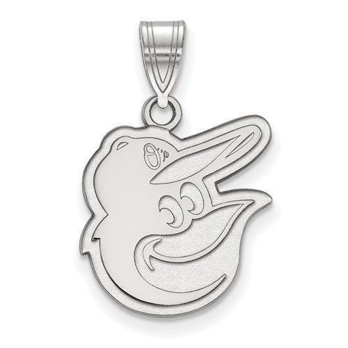 10kw MLB  Baltimore Orioles Medium Logo Pendant