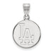 10kw MLB  Los Angeles Dodgers Medium Disc Pendant