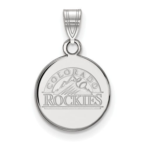 10kw MLB  Colorado Rockies Small Disc Alternate Logo Pendant