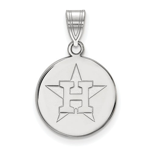 10kw MLB  Houston Astros Medium Disc Alternate Logo Pendant