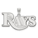 10kw MLB  Tampa Bay Rays Large Logo Pendant