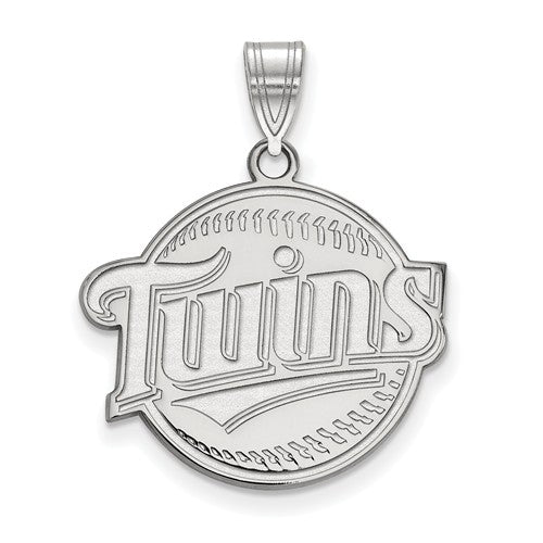 10kw MLB  Minnesota Twins Large Alternate Logo Pendant