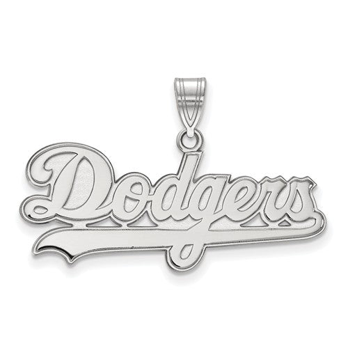 10kw MLB  Los Angeles Dodgers Large Logo Pendant