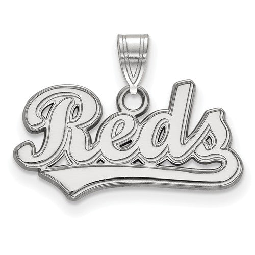 10kw MLB  Cincinnati Reds Small "Reds" Pendant