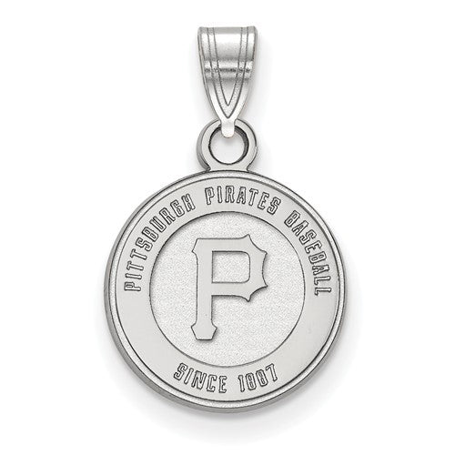 10kw MLB  Pittsburgh Pirates Small Alternate Logo Pendant