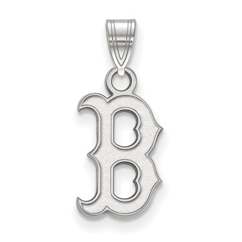 10kw MLB  Boston Red Sox Small B Logo Pendant