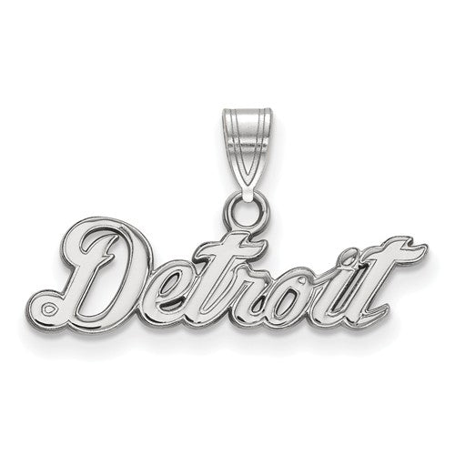10kw MLB  Detroit Tigers Small "Detroit" Pendant