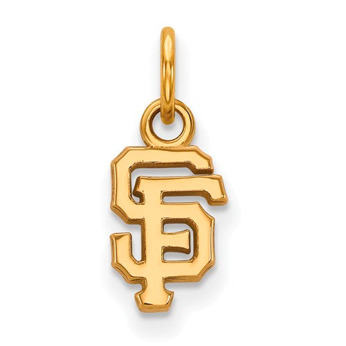 10ky MLB  San Francisco Giants XS Cap Logo Pendant