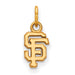10ky MLB  San Francisco Giants XS Cap Logo Pendant