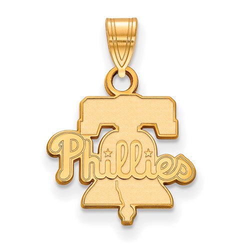 SS w/GP MLB  Philadelphia Phillies Small Logo Pendant