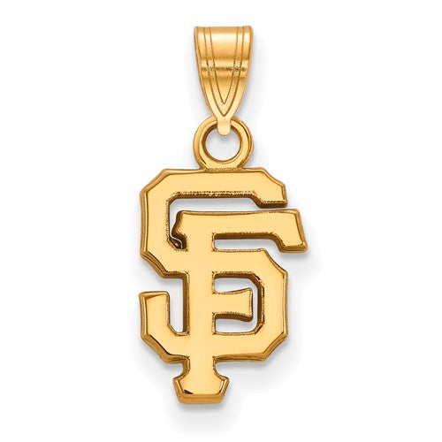 10ky MLB  San Francisco Giants Small Cap Logo Pendant