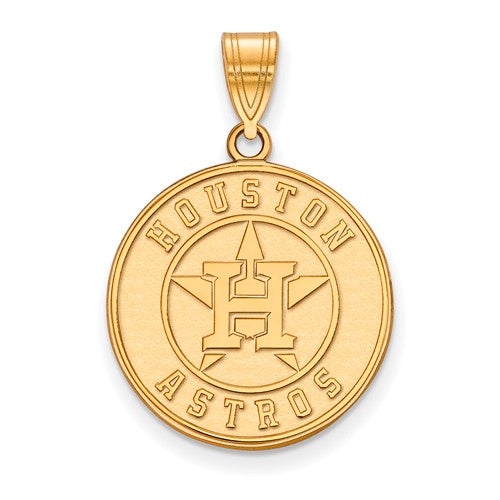 10ky MLB  Houston Astros Large Pendant