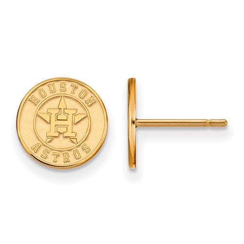 10ky MLB  Houston Astros XS Post Earrings